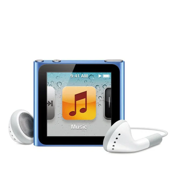 Apple iPod Nano 8GB - Blue 6th Generation Afbeelding 1