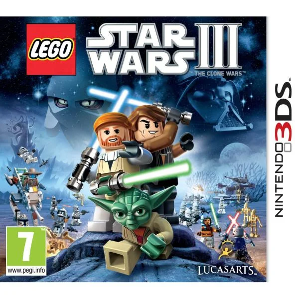Lego Star Wars III: The Clone Wars (3DS) Afbeelding 1