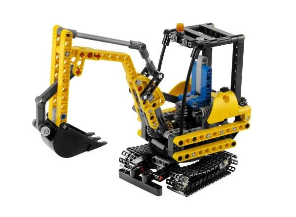 LEGO Technic: Compact Excavator (8047) Afbeelding 1