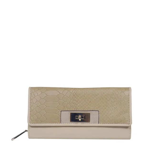 RI2K Cranley Lge Lock Flapover Purse- camel Afbeelding 1