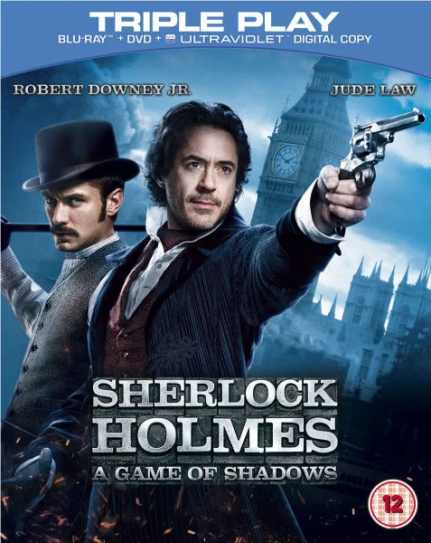 Sherlock Holmes: A Game of Shadows - Triple Play (Blu-Ray, DVD en Digital Copy) Afbeelding 1