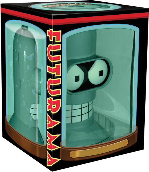 Futurama Bender Head - Seizoen 1-4 en Films Afbeelding 1