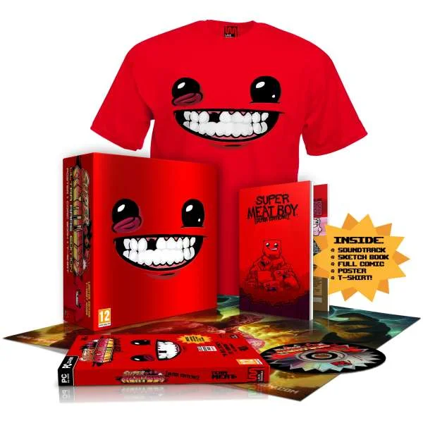 Super Meat Boy - Rare Edition (Includes T-Shirt) Afbeelding 1
