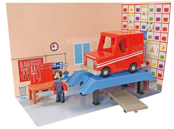 Postman Pat Ted Glen Workshop with Vehicle Afbeelding 1