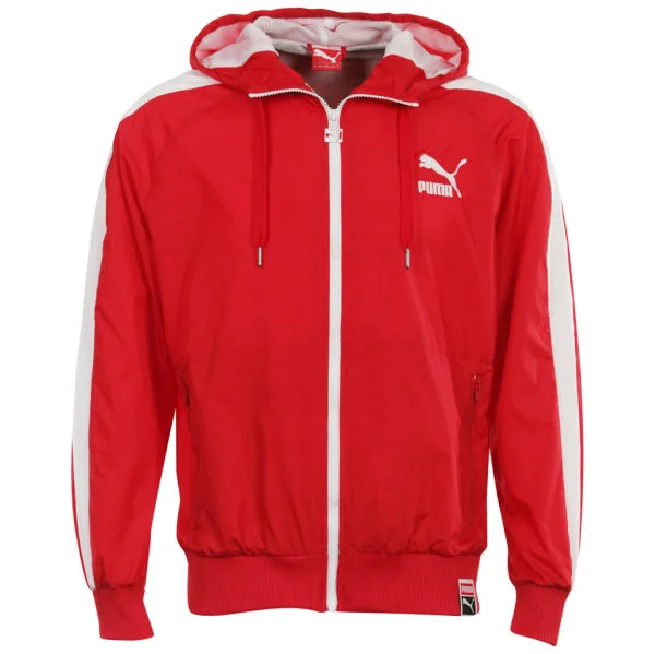 Puma T7 Windbreaker Jacket - Red - S - Rood Afbeelding 1