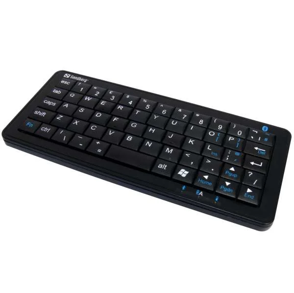 Sandberg Rechargeable Pocket Bluetooth Keyboard - UK Exclusive Afbeelding 1