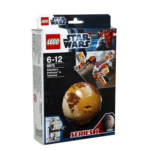 LEGO Star Wars: Sebulba Podracer & Tatooine (9675) Afbeelding 1
