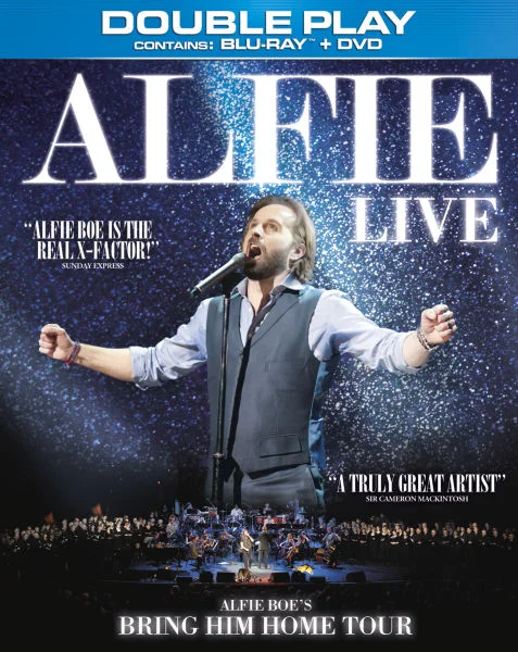 Alfie Boe Live: The Bring Him Home Tour - Double Play (Blu-Ray en DVD) Afbeelding 1
