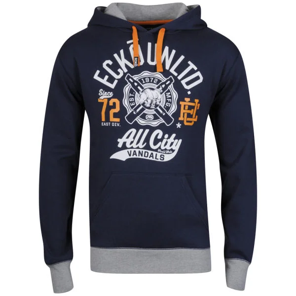 Ecko Men's Bryant Hoody - Navy - S - Navy blauw Afbeelding 1
