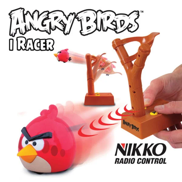 Nikko: Angry Birds Infrared Control iRacer - Red Afbeelding 1