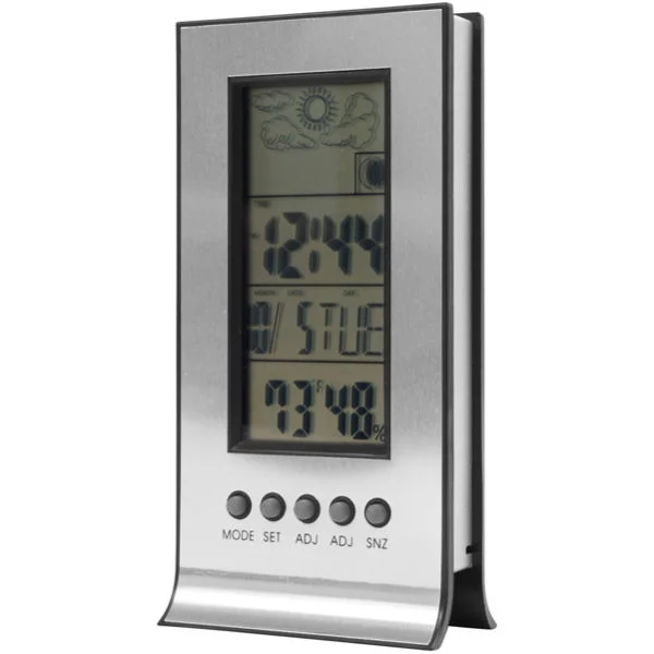 Desktop Weather Station with Built in Alarm Clock Afbeelding 1