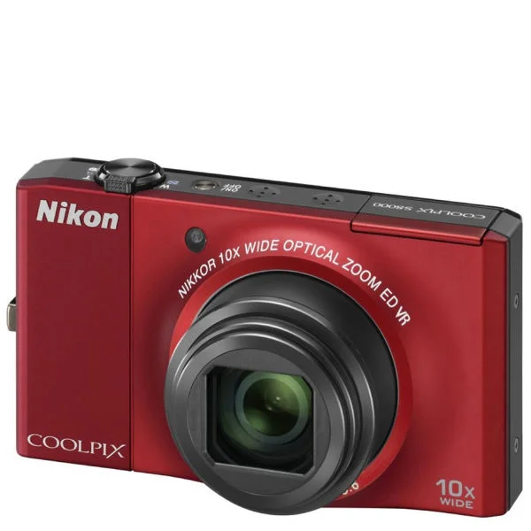 Nikon Coolpix S8000 - Red Refurbished Afbeelding 1