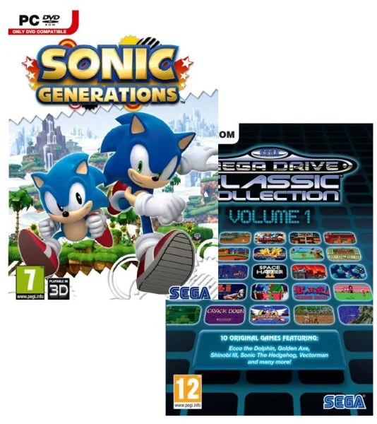 Sonic Generations with Sega Mega Drive Classic Collection: Volume 1 Afbeelding 1