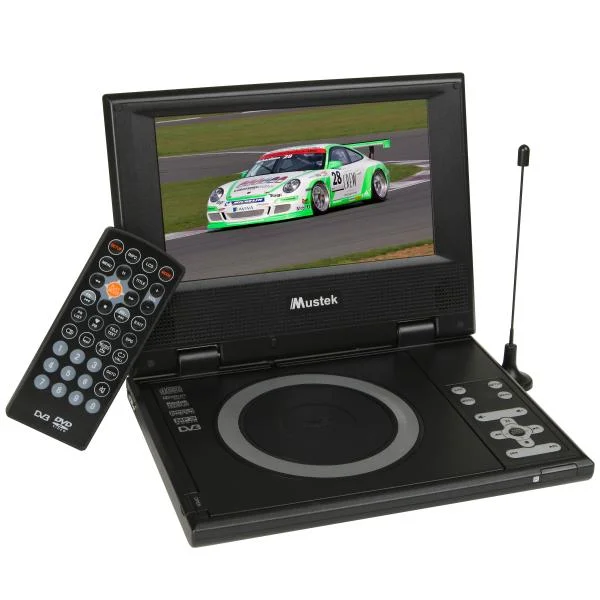 Mustek MPV730T Portable DVD Player with DVB-T Afbeelding 1