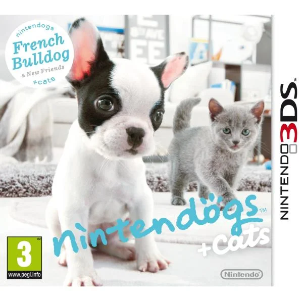 Nintendogs and Cats (French Bulldog and New Friends) (3DS) Afbeelding 1