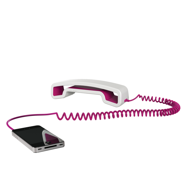 Swissvoice ePure Corded Mobile Handset - White/Pink Afbeelding 1