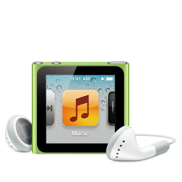 Apple iPod Nano 16GB - Green 6th Generation Afbeelding 1