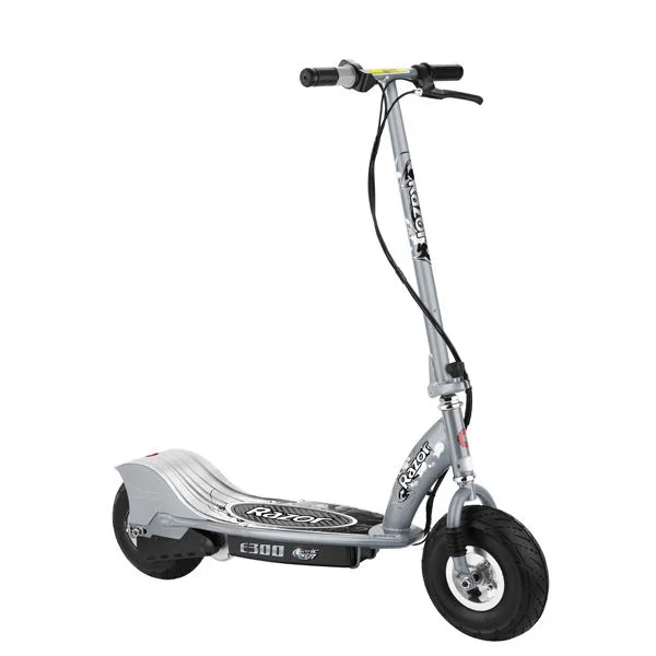 Razor E300 Electric Scooter - Silver Afbeelding 1