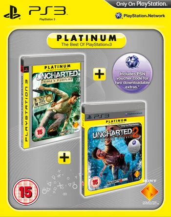 Uncharted: Drake's Fortune & Uncharted 2: Among Thieves (Platinum Twin Pack)