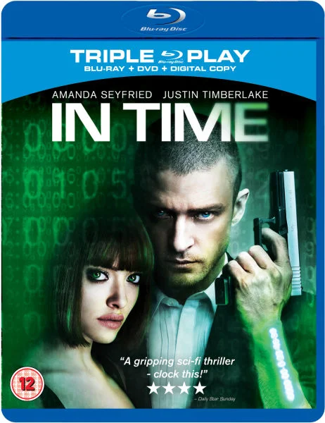 In Time - Triple Play (Blu-Ray, DVD en Digital Copy) Afbeelding 1