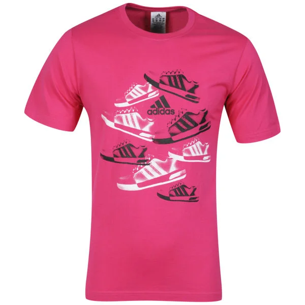 adidas Men's Per Trainer T-Shirt - Radian Pink - S - Radian Pink Afbeelding 1