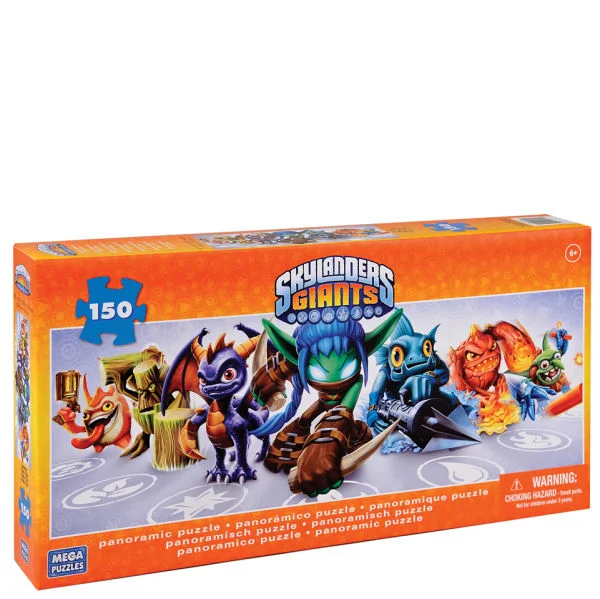 Skylanders Giants Panoramic Puzzle (150 Pieces 4 Characters) Afbeelding 1
