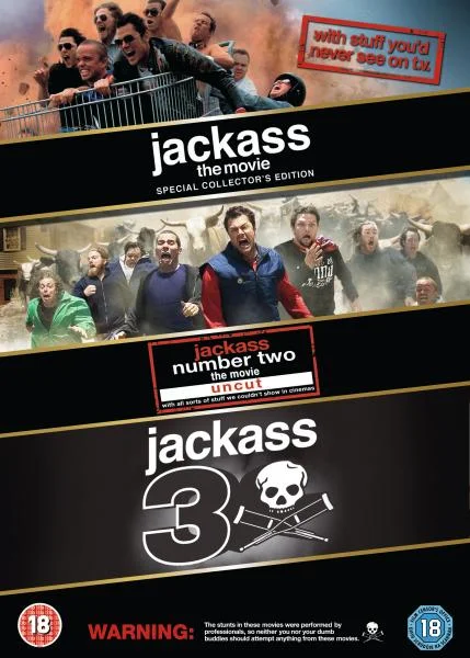 Jackass: Movie - 1-3 Box Set (Bevat Jackass 2.5) Afbeelding 1