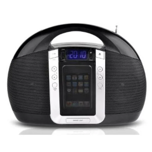 Lenco Portable Radio with iPod Dock Afbeelding 1