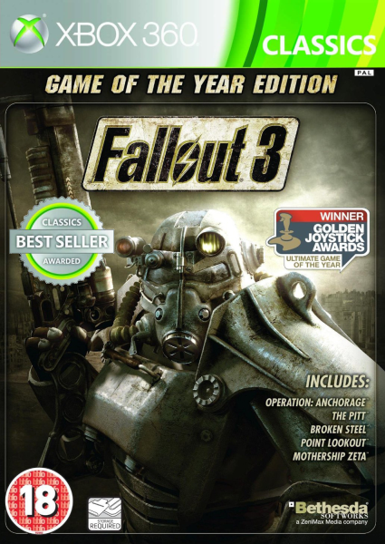 Fallout 3: Game Of The Year Edition (Classics) Afbeelding 1