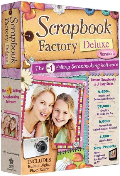 Scrapbook Factory Deluxe 5.0 Afbeelding 1