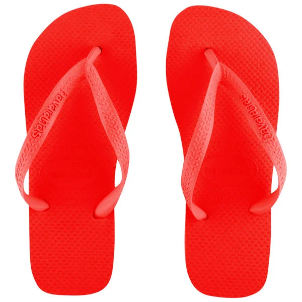 Havaianas Unisex Top Flip Flops - Red - 1/2 - Rood Afbeelding 1
