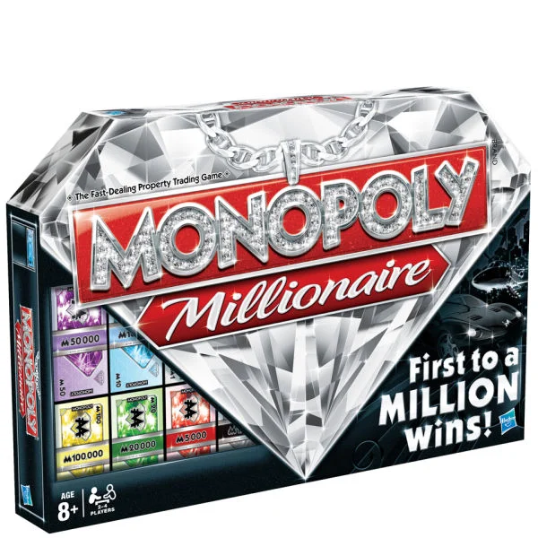 Monopoly Millionaire Board Game Afbeelding 1