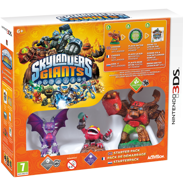 Skylanders: Giants: Starter Pack - 3DS Afbeelding 1