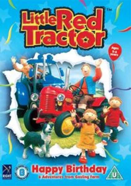 Little Red Tractor - Happy Birthday Afbeelding 1