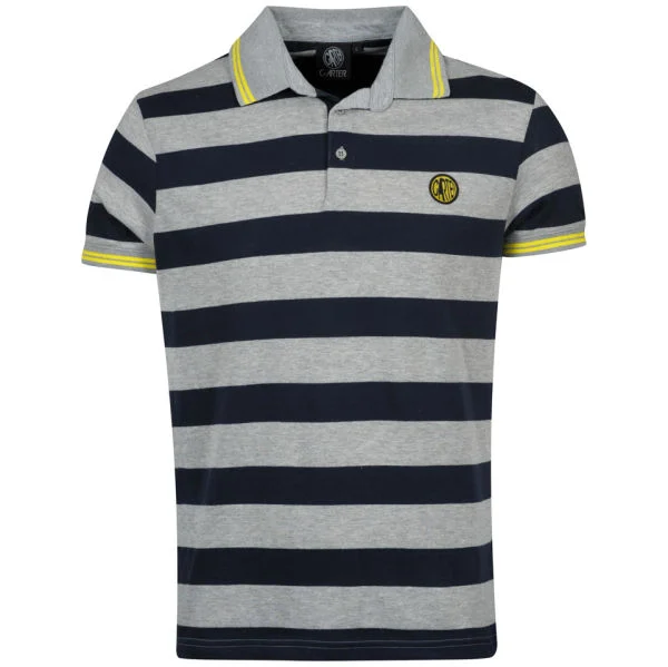 Carter Men's Fiction Polo Shirt - Grey - S - Grijs Afbeelding 1