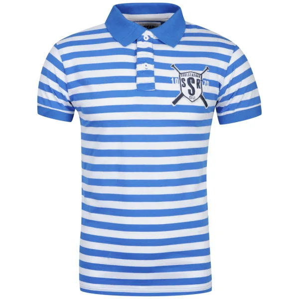 Soul Star Men's Santiago Polo Shirt - Turquoise - S - Turquoise Afbeelding 1