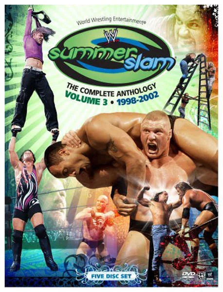WWE - Summerslam: The Complete Anthology Vol. 3 1998 - 2002 Afbeelding 1