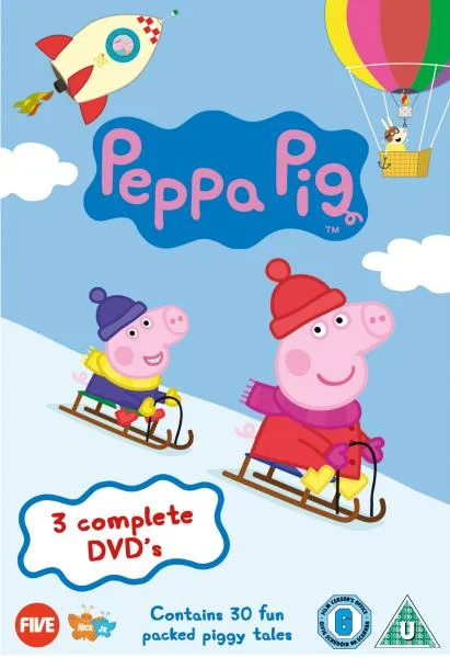 Peppa Pig - Balloon Ride/Cold Winter Day/Stars Afbeelding 1