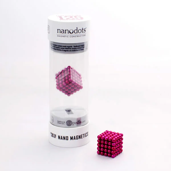 Nanodots Magnetic Constructors Pink - 125 Dots Afbeelding 1