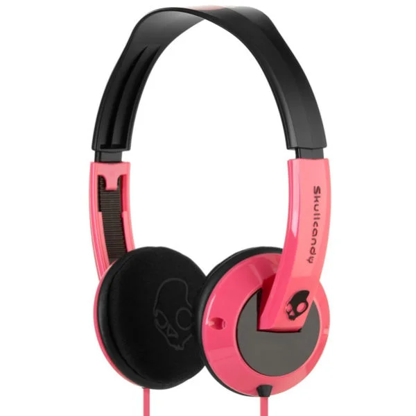 Skullcandy: Uprock On-Ear Headphone (Pink/Black) Afbeelding 1