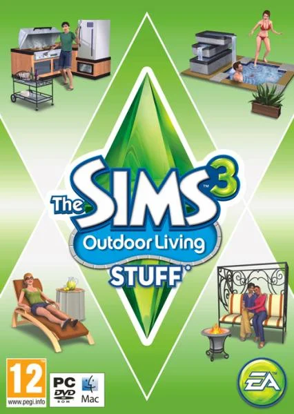 The Sims 3: Outdoor Living Stuff (PC/Mac Dual) Afbeelding 1