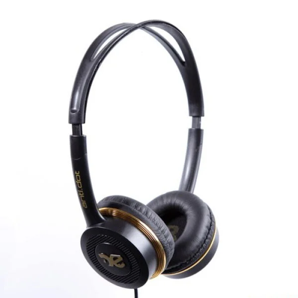 On Earz: Headphones Anti.Dot - Black and Gold Afbeelding 1