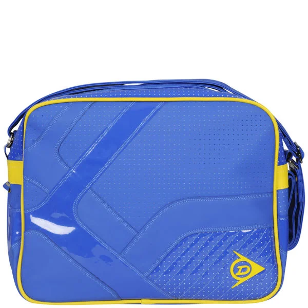 Dunlop Logo Front Messenger Bag - Blue Afbeelding 1