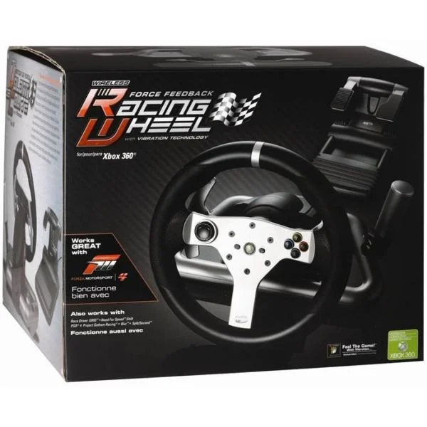 Xbox 360 Wireless ForceFeedBack Racing Wheel Afbeelding 1