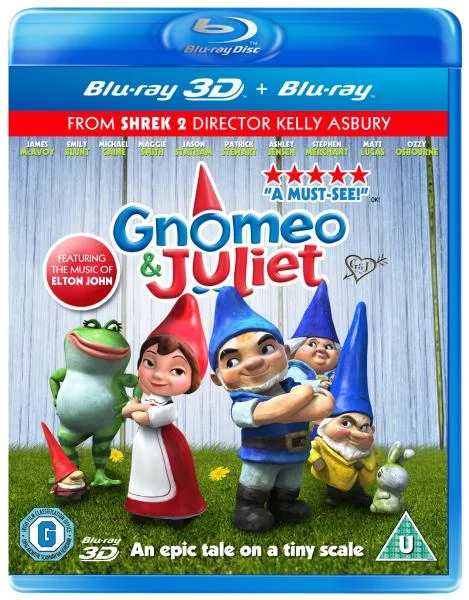 Gnomeo and Juliet 3D (Includes 3D and 2D Copy) Afbeelding 1