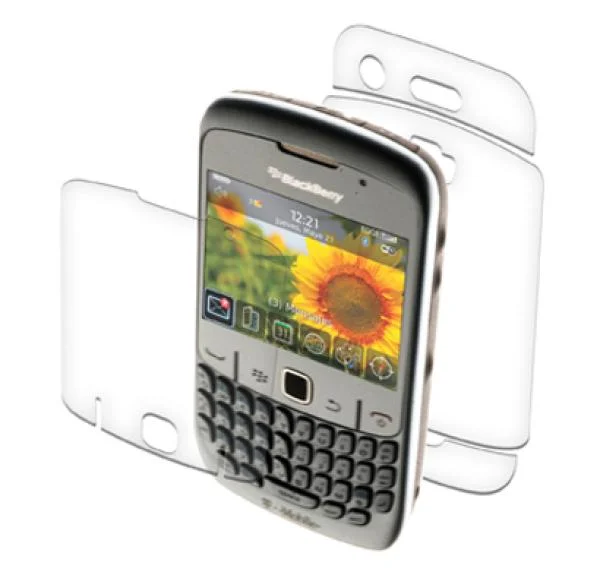 ZAGG - Invisible Shield for Blackberry Curve 8520 (Gemini) - Full Body Afbeelding 1