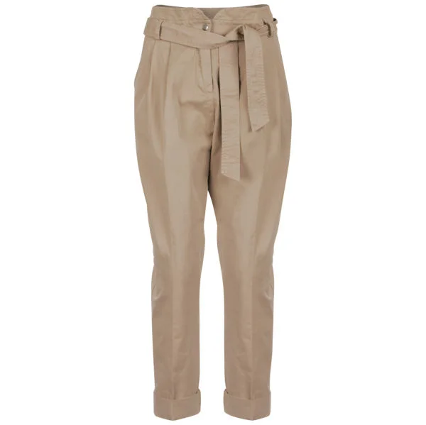 Full Circle Women's Ecliptic Tie Waist Trousers - Biscuit - 28 - biscuit Afbeelding 1