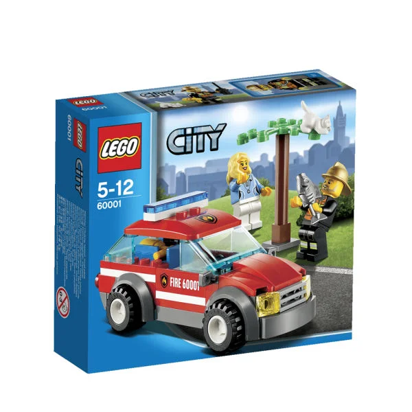 LEGO Stad: Brandweermanauto (60001) Afbeelding 1