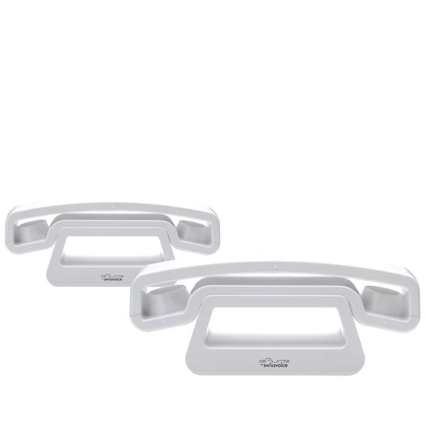 ePure Twin DECT Cordless Phone by Swissvoice - White Afbeelding 1