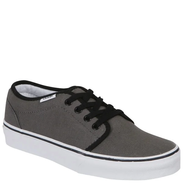 Vans 106 Vulcanized Canvas Trainers - Pewter/Black - 3 - Pewter/Black Afbeelding 1
